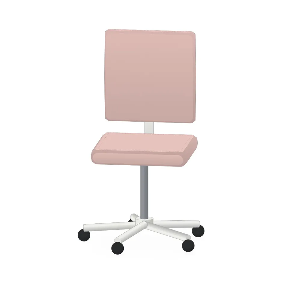 KESTANE çalışma sandalyesi, pembe