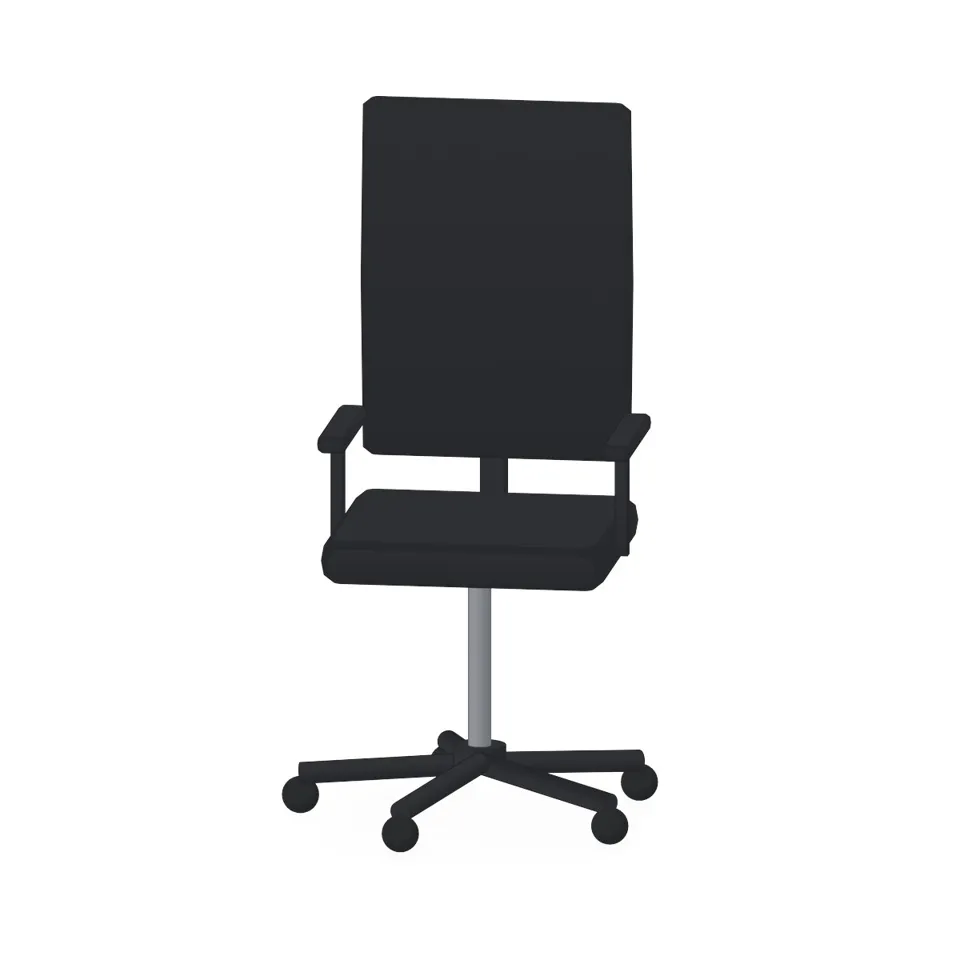 IHLAMUR ergonomik çalışma sandalyesi, siyah