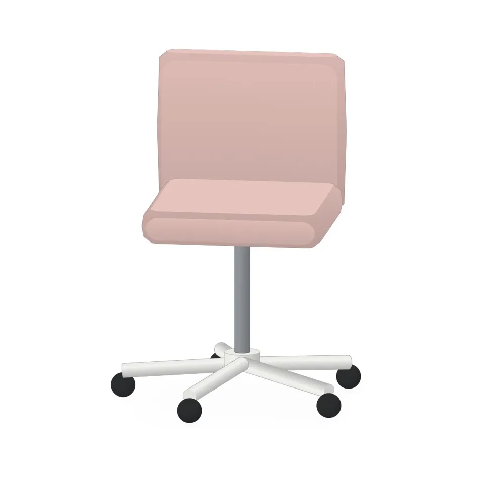 MANOLYA çocuk çalışma sandalyesi, pembe