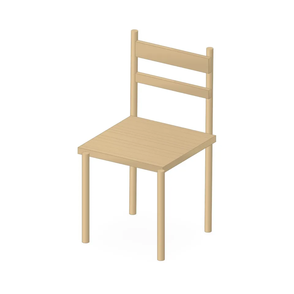 ÇITLEMBİK sandalye, meşe