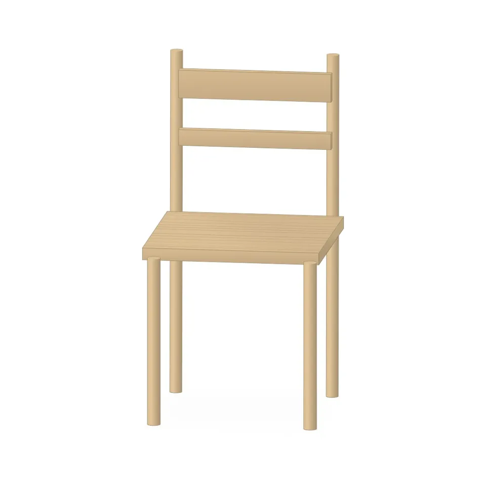 ÇITLEMBİK sandalye, meşe